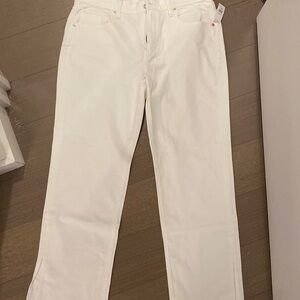 White Gap denim jeans